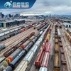 5000 conteneurs/expéditeur de fret ferroviaire d'année de Chine vers la Russie Pologne Allemagne