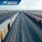 Depuis la Chine le le transport international de fret ferroviaire CIF DDU DDP